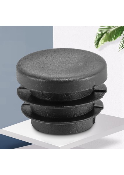 Blanking Uç Kapaklar Yuvarlak Tüp Ekleme Kapak 19MM Dia 20 Pcs Siyah (Yurt Dışından) fiyatları