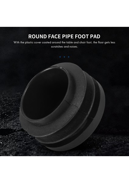 Siyah Plastik 35MM Dia Blanking Uç Kapaklar Yuvarlak Tüp 5 Pcs Ekleyin (Yurt Dışından) modelleri