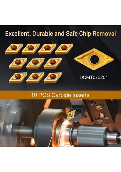 Dizinlenebilir Torna Dönüş Araçları 14 Pcs Sıkma Browing Kesme Diş Çıkma Karbür Dönüş Araçları Dönüşü Için 1/2 Inç Set (Yurt Dışından) fiyatları