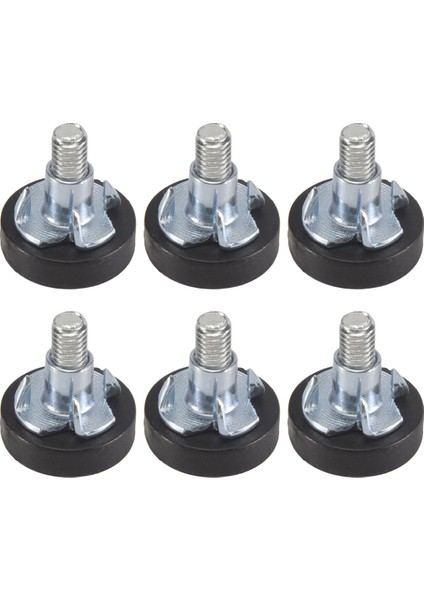 32 Pcs M6 Iplik Ayarlanabilir Mobilya Tesviyeleri Sandalye Ayakları Ayarlanabilir Mobilya Ayakları Ayakları Bacak Seviyeleri (Yurt Dışından)