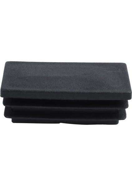 130PCS Plastik Kare Tüp Ekleri Uçlu Kapaklar Siyah - 100PCS 20MM x 20MM ve 30PCS 25X50MM (Yurt Dışından) fırsatları