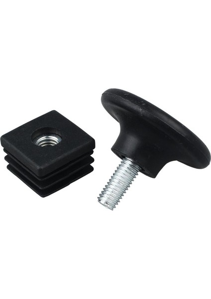 40 Set 45MM Taban Dia Ayarlanabilir Seviyeli Ayak 25 MMX25MM Kare Tüp Ek Kiti (Yurt Dışından) indirimleri