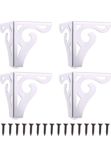 Boşluk Out Modern Mobilya Kanepe Bacaklar Kanepe Tablo Dolabı Dolap Seti 4 (10 Cm) (Yurt Dışından)