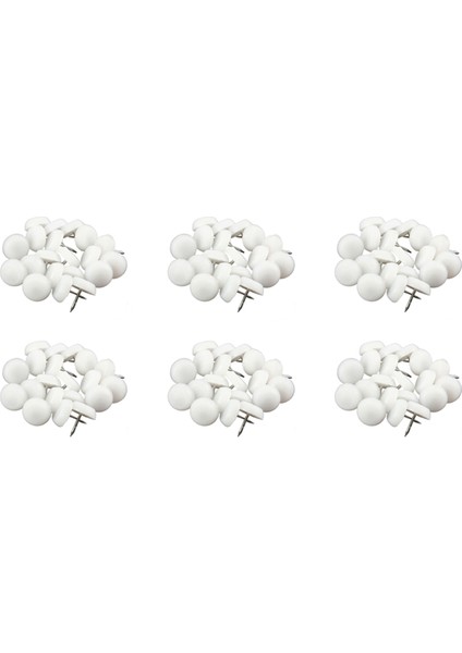 240 Pcs 20MM Keçe Ped Skid Glide Tırnak Koruyucu Mobilya Sandalye Masa Bacak (Yurt Dışından)