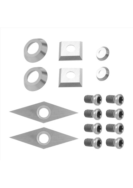 8pcs Karbür Dönüş Araçları Değiştirme Kesici Keskin Dayanıklı Ahşap Torna Aletleri Ekler 8 Adet Vidaları Içerir (Yurt Dışından) modelleri