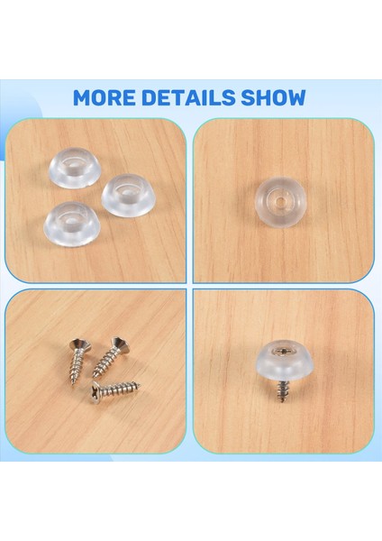 50PCS Mobilya Masa Sandalye Bacak Koruyucular Ayak Yastıklı Kauçuk 17MM x 6mm (Yurt Dışından) indirimleri