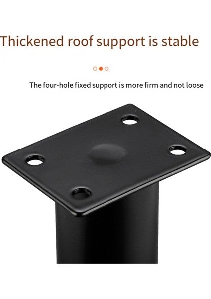 4 Adet Ayarlanabilir Lik Mobilya Destek Bacakları [vidalı] Yatak Çerçevesi/yatak Merkezi Için 3 15-4 72 Inç Beyaz (Yurt Dışından)