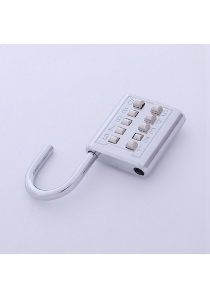 2x Hırsızlık Anti Düğme Kombinasyonu Asma Kilit Sakışı Şifre Şifre Kiliti Çinko Alaşım Kilidi Bavul Bagaj Kodlu Kilit (Yurt Dışından) fırsatları