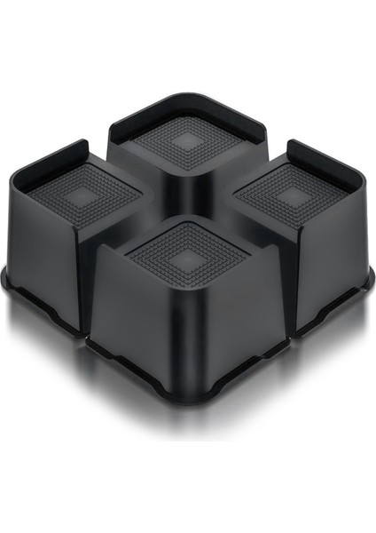 4pcs 4 Inç Likte Yatak Çerçevesi Ağır Hizmet Ayarlanabilir Mobilya Çerçevesi Kanepe ve Sandalye Bacak Çerçevesi (Yurt Dışından)