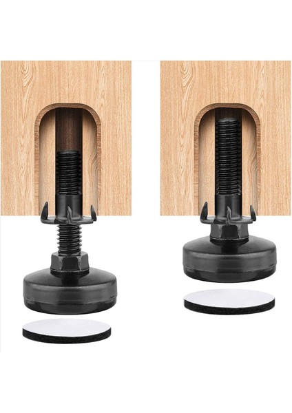 8pcs Mobilya Tesviyeleri Ağır Hizmet Mobilya Tesviye Ayakları Ayarlanabilir Bacak Tessitleri Dolaplar Masalar Sandalyeleri Raiser (Yurt Dışından) fırsatları