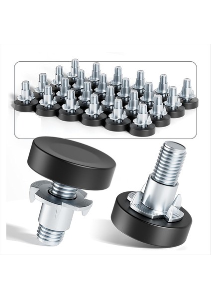 30 Parçalı Mobilya Ayakları Pedler Siyah Plastik Mobilya Bacakları Ayarlanabilir Tesviye Ayakları Masa Ayakları Mobilya Dip Ayak (Yurt Dışından) modelleri