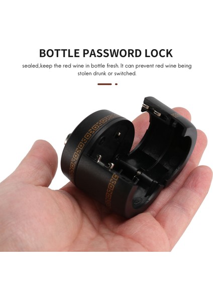 Plastik Şişe Şişe Kilit Kombinasyonu Şarap Şarap Durdurucu Vakum Koruma Mobilya Donanım Kilidi Alkol ve Booze Taze ve Korunmuş Sızıntı (Yurt Dışından) indirimleri