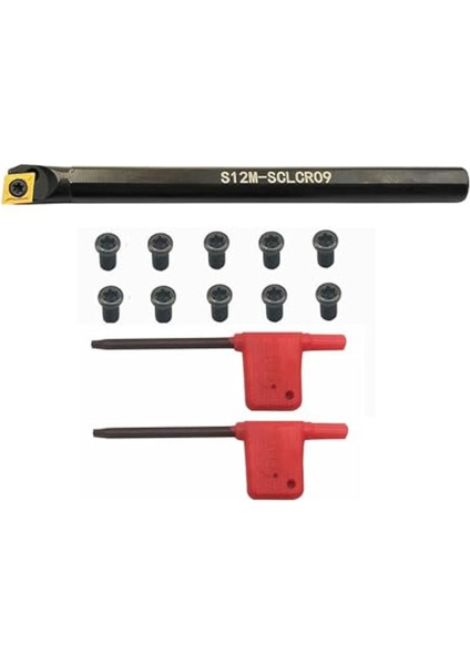 1/2in Dizinlenebilir Metal Kötü Dönüş Aracı Tutucu Dönüm Ekleri ile Sıkıcı Çubuklar Cnc Torna Yedek Kesiciler Ekler (Yurt Dışından)