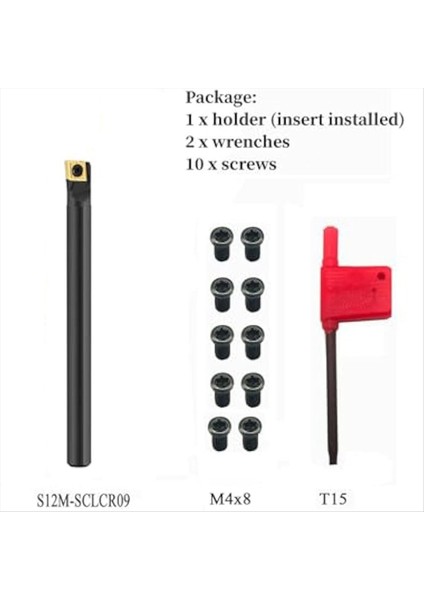 1/2in Dizinlenebilir Metal Kötü Dönüş Aracı Tutucu Dönüm Ekleri ile Sıkıcı Çubuklar Cnc Torna Yedek Kesiciler Ekler (Yurt Dışından) fiyatları
