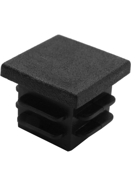 12 Adet 19MM x 19MM Blanking Uç Kapaklar Kare Tüp Tüpü Plastik Ekleme (Yurt Dışından)