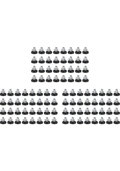 96 Pcs M6 Iplik Ayarlanabilir Mobilya Tesviyeleri Sandalye Ayakları Ayarlanabilir Mobilya Ayakları Ayakları Bacak Seviyeleri (Yurt Dışından)