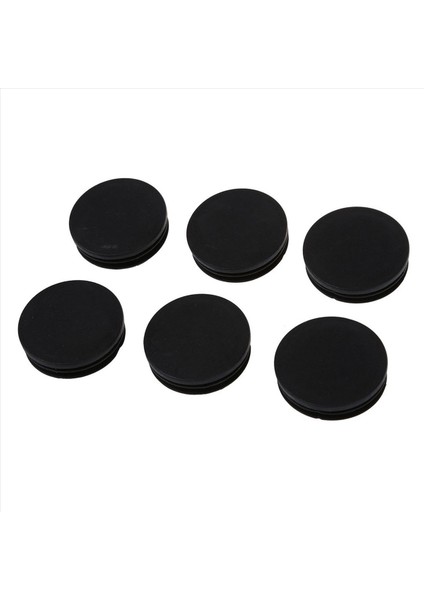 60 x Siyah Plastik 50MM Dia Yuvarlak Tüp Tüpü Ekleme Kapakları Kapaklar (Yurt Dışından) fiyatları