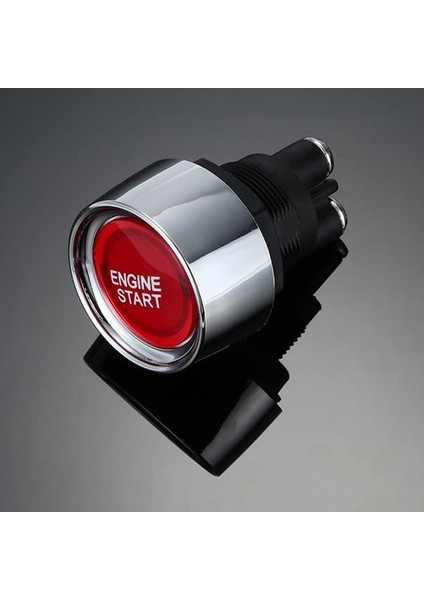 Motor Düğmesi Araba Dc 12V 24V Kırmızı Araç Başlat Motor Düğmesi Işık Anahtarı Düğmesi Başlangıç Atlama Anahtarı Yarış Kırmızısı (Yurt Dışından) indirimleri