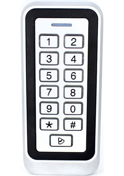 Arka Işık Rfıd Metal Kapı Erişim Kontrol Okuyucu 1000 Kullanıcı 125KHZ Em Kart Tuş Takımı IP67 Su Geçirmez Kod Kapı Kilidi (Yurt Dışından)