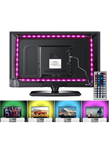 8875 Rgb Sese Duyarlı Ambiyans Aydınlatma