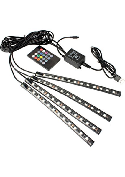 8875 Rgb Sese Duyarlı Ambiyans Aydınlatma