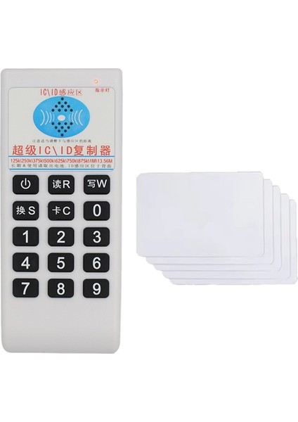 Rfıd Nfc Ic Kart Okuyucu ve Yazar+5xuid Kart 125KHZ-15 56MHZ Çoğaltıcı Rfıd Akıllı Kart Okuyucu Ic Id Çoğaltma (Yurt Dışından)