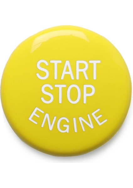 Sarı Motor Başlangıç Durdur Düğmesi Bmw E-Chassıs E46 E60 E90 E92 E87 E82 E64 E70 E71 E53 E89 E39 (Yurt Dışından)