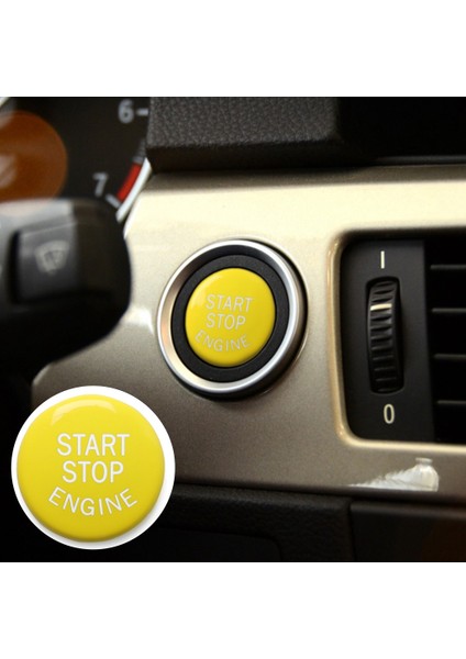 Sarı Motor Başlangıç Durdur Düğmesi Bmw E-Chassıs E46 E60 E90 E92 E87 E82 E64 E70 E71 E53 E89 E39 (Yurt Dışından) fırsatları