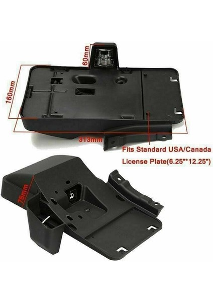 Araba Arka Plaka Braketi Otomobil Işık Montajı Jk Için Jk 2007-2018 68064720AA (Yurt Dışından) modelleri