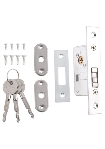 Görünmez/kapı Kilidi Sürgülü Kapı Kanca Kilidi Alaşım Kilit Gövdesi Çerçeve Cam Kapı Sağlam Dayanıklı Kapı Donanımı (Yurt Dışından) modelleri