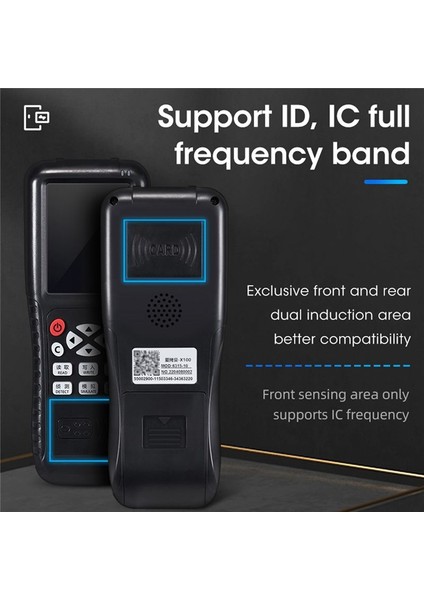 Tam Decose Fonksiyonu ile Rfıd Fotokopi Makyesi Akıllı Kart Anahtarı Nfc Id Doplıcatör Okuyucu Yazı (Yurt Dışından) indirimleri