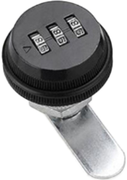 3 Haneli Kombinasyon Cam Kilit 30MM Anahtarsız Şifre Kilit Posta Kutusu Dolabı Mekanik Kilitler Posta Kutusu Dolap Kapısı D D D (Yurt Dışından)