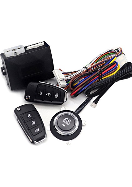 Otomatik Araba Alarmı Autostart Akıllı Ateşleme Sistemi Uzaktan Kumanda Arabalar Için Durdur Düğmesi (Yurt Dışından)