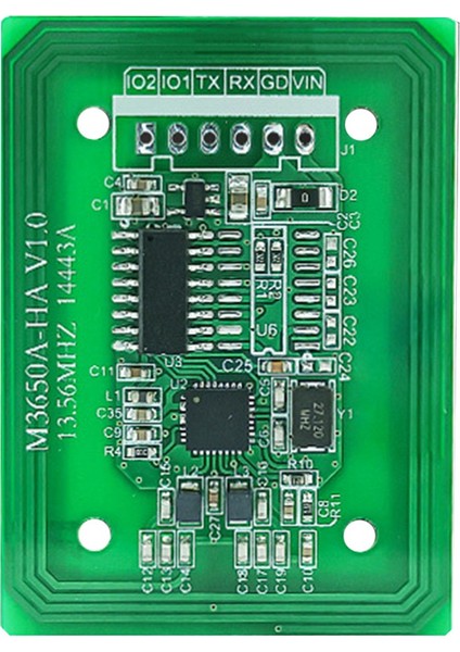 M3650A-HA Rfıd Okuyucu Yazar 13 56MHZ Ic Kart Okuyucu Uart Ttl 3 3-5V Rfıd Etiket Okuyucu F08 S50 S70 Kart Okuyucu Modülü (Yurt Dışından)