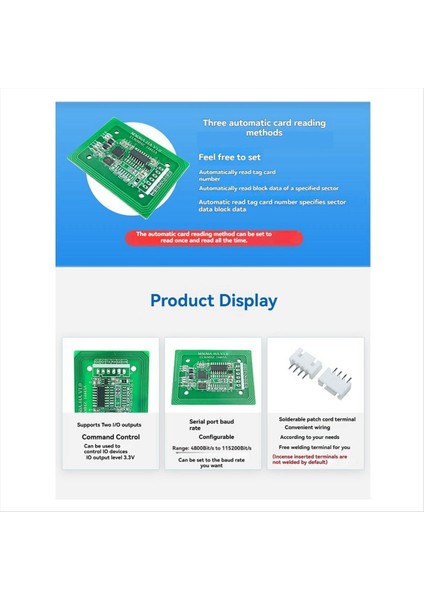M3650A-HA Rfıd Okuyucu Yazar 13 56MHZ Ic Kart Okuyucu Uart Ttl 3 3-5V Rfıd Etiket Okuyucu F08 S50 S70 Kart Okuyucu Modülü (Yurt Dışından) modelleri