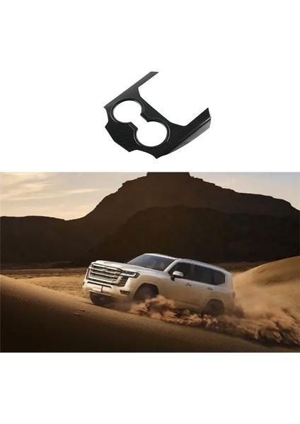 Karbon Fiber Araç Merkezi Dişli Vites Paneli Çerçeve Toyota Land Cruiser Için Trim Araç Stil 300 LC300 2022-2023 (Yurt Dışından) fırsatları