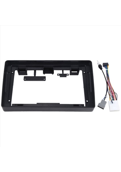 Nissan Navara Için 9 Inç Araba Radyo Çerçevesi D40 2006-2012 Dash Kit Yükleme Facia Console Çerçeve Adaptörü (Yurt Dışından) fiyatları