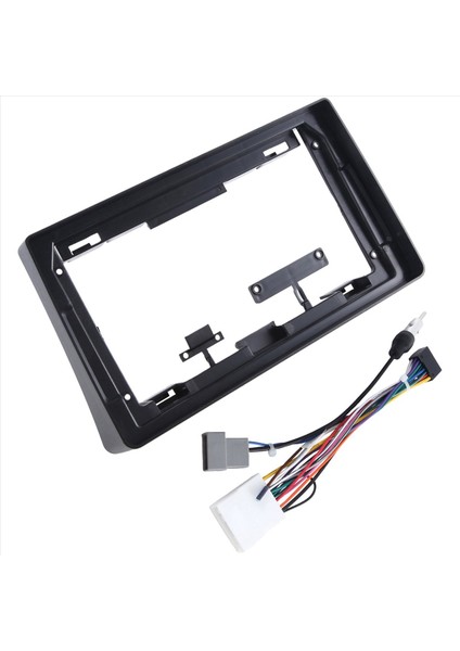 Nissan Navara Için 9 Inç Araba Radyo Çerçevesi D40 2006-2012 Dash Kit Yükleme Facia Console Çerçeve Adaptörü (Yurt Dışından) modelleri