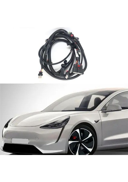 Araba Ön Tampon Ters Radar Kablo Kablo Demeti 148904500C Tesla Model Y 2021-2023 Için Kayış Sis Lamba Arayüzü (Yurt Dışından) indirimleri