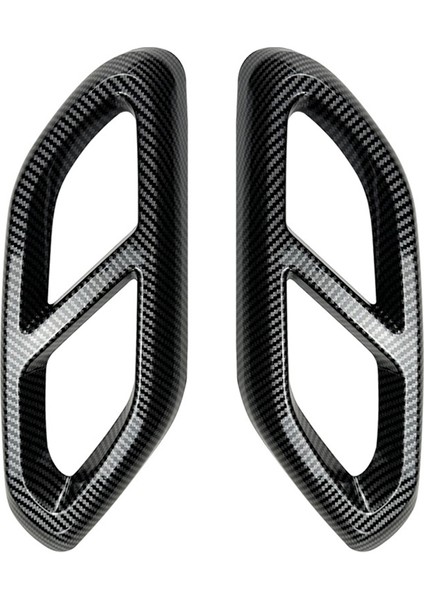 Araç Arka Boğaz Egzoz Borusu Susturucu Uçları Mercedes Için Kapak Kaplama Benz Glc Sınıfı X254 2023+ GLC260 GLC300 Amg (Karbon) (Yurt Dışından)