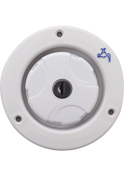 Su Tankları Için Kilitlenebilir Dolgu Boynu Karavan Tatlı Su Dolgu Kaplama Giriş Kamp Römork Tank Kapakları Rv Aksesuarı (Beyaz) (Yurt Dışından) modelleri