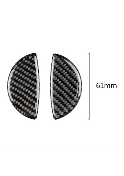 Mini Cooper R55/R56/R60/R61 F55 F54 F60 Için Karbon Fiber Iç Kapı Kolu Kapak Kapağı Iç Mekan Modifikasyonu (Yurt Dışından) modelleri