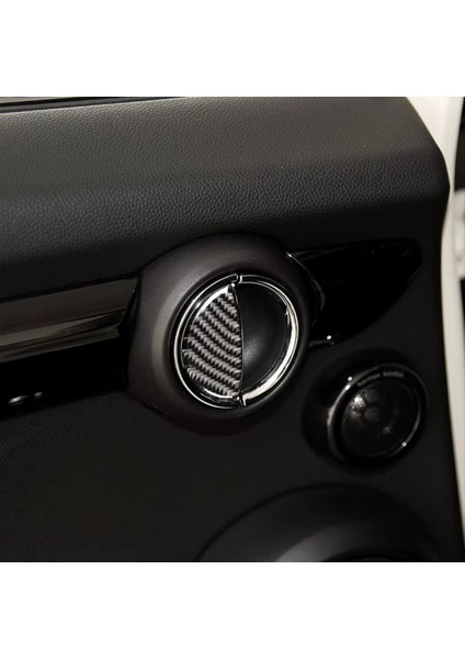 Mini Cooper R55/R56/R60/R61 F55 F54 F60 Için Karbon Fiber Iç Kapı Kolu Kapak Kapağı Iç Mekan Modifikasyonu (Yurt Dışından) indirimleri