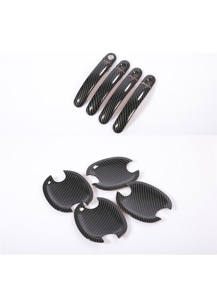 Karbon Fiber Araba Kapı Tutucu Kapak Kupası Vw Jetta Mk5 Golf Plus Golf Gtı 2006-2010 (Yurt Dışından) fiyatları