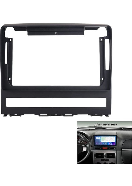 Araba Fasya Panel Çerçeve 9 Inç Araba Radyo DVD Gps Mp5 Fiat Perla Için 2009 Albea Siena Palio 2004-2012 Dash Mount Kit (Yurt Dışından) modelleri