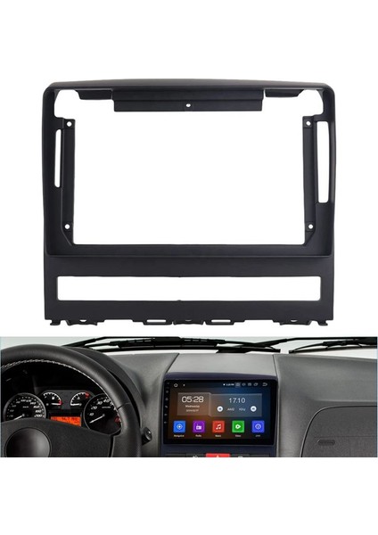 Araba Fasya Panel Çerçeve 9 Inç Araba Radyo DVD Gps Mp5 Fiat Perla Için 2009 Albea Siena Palio 2004-2012 Dash Mount Kit (Yurt Dışından) indirimleri