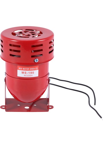 3x Ac 220V Kırmızı Metal Motor Tahrikli Hava Raid Siren Korna Alarmı (Yurt Dışından) fiyatları