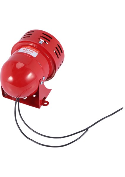 3x Ac 220V Kırmızı Metal Motor Tahrikli Hava Raid Siren Korna Alarmı (Yurt Dışından) modelleri