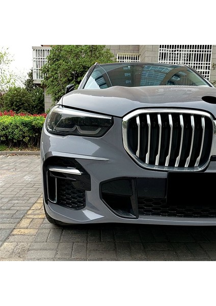 Araba Ön Tampon Dudak Yan Spoiler Sis Lambası Çerçeveleri Bmw X5 G05 M Sport 2019-2022 Vücut Kitleri Ayrıştırıcı (Siyah) (Yurt Dışından) fiyatları