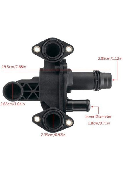 Land Range Range Sport Discovery Için Termostat Muhafaza Kiti Lr3 4 Jaguar Xf Su Çıkış Borusu 4H2Q8592BF LR073372 (Yurt Dışından) indirimleri